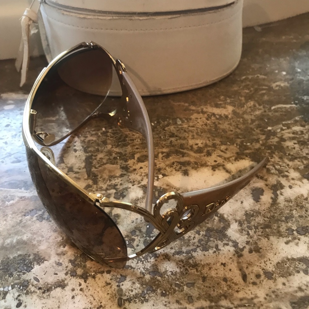 RARE Vintage Christian Dior Diori Shield Sunglasses - Picture 5 of 15